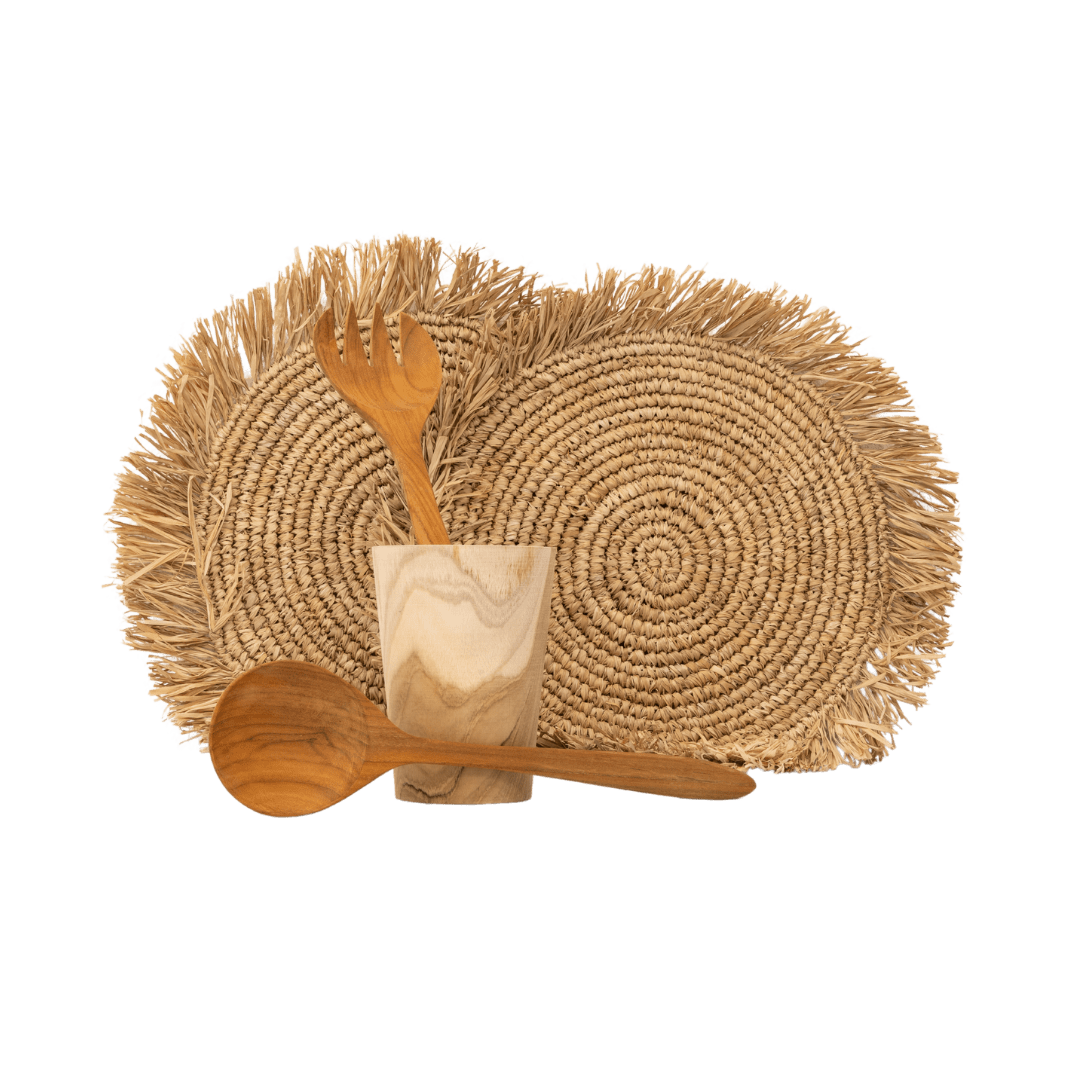 Coffret cadeau comprenant l'essentiel pour servir une salade