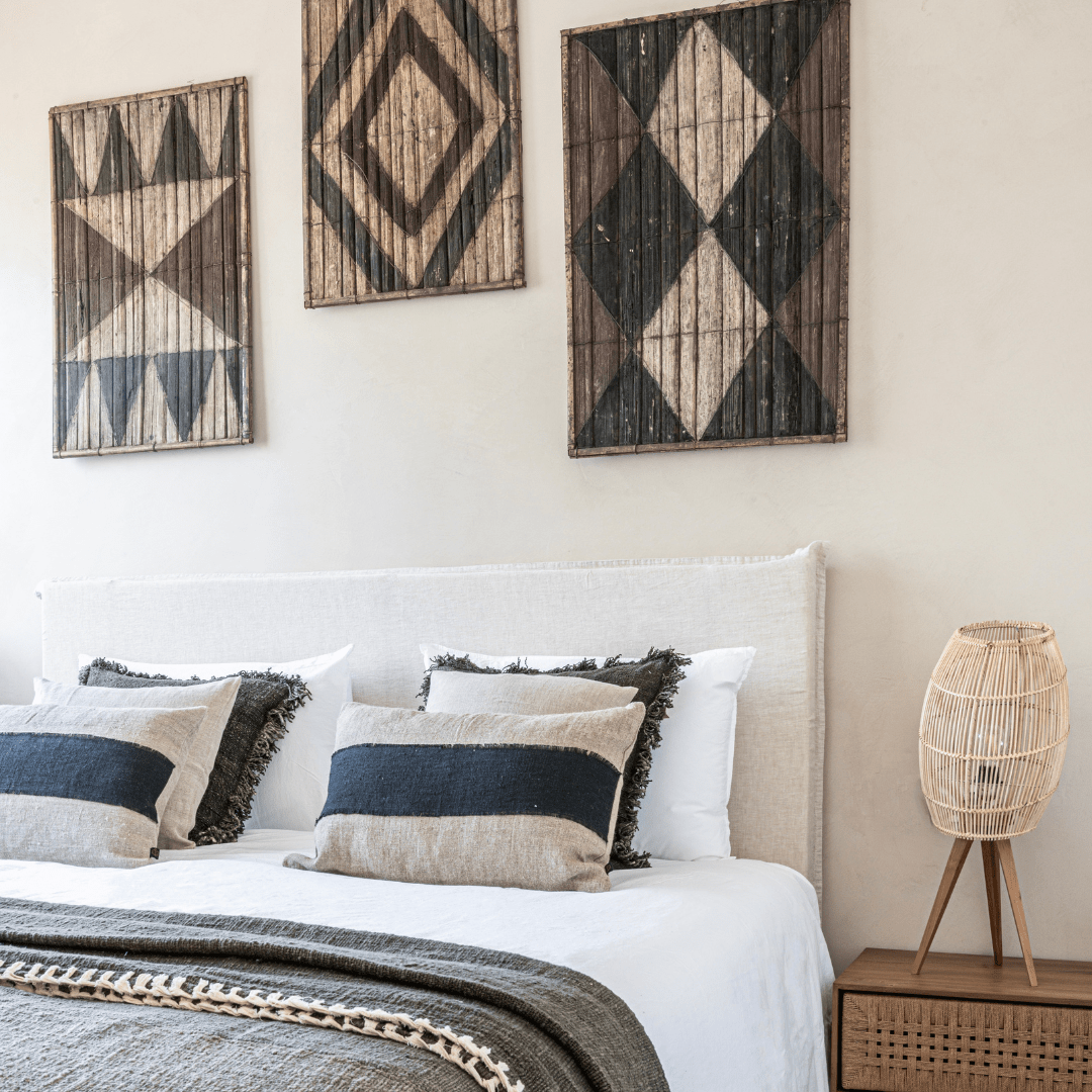 Panneau mural en bambou Salampasu | Z7 | 53x72cm