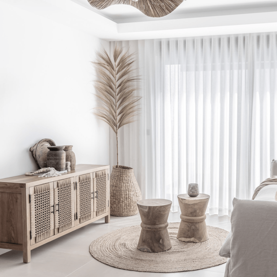 Tabouret Sandglass | Naturel 35x45cm