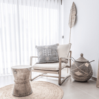 Tabouret Sandglass | Naturel 35x45cm