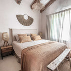 Décoration murale en herbe de mer