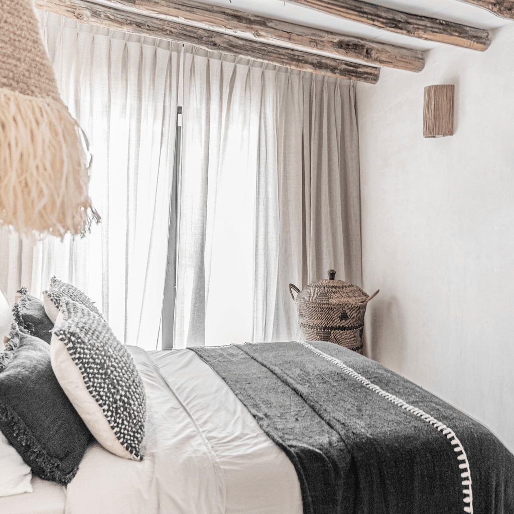 Lampe murale en herbe de mer | 20x30cm