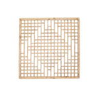 Panneau mural en cèdre du Shandong