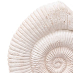 Statue en ciment et coquillages | 16x7x25cm