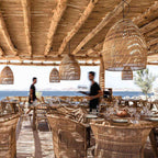 Abat-jour en herbe de mer Shezad | M