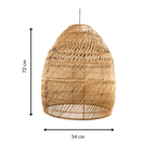 Abat-jour en herbe de mer Shezad | M