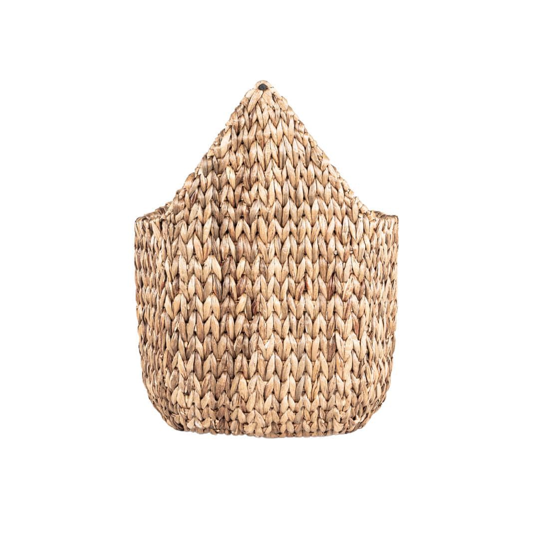 Panier en jonc d'eau Sienna avec porte-rouleau de papier toilette