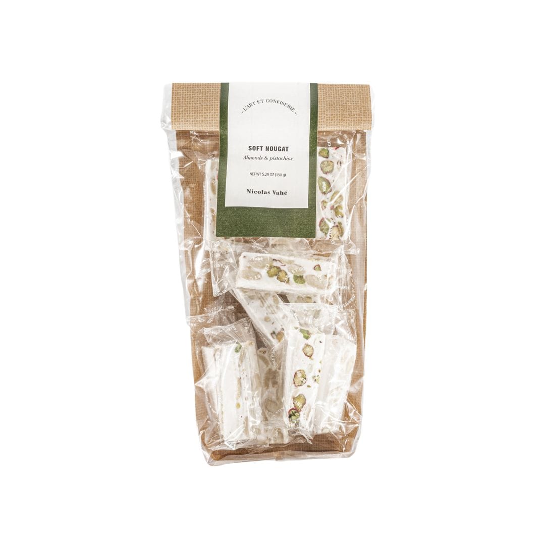 Nougat tendre amande &amp; pistache | Nicolas Vahé