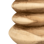 Tabouret en Suar en spirale | 40x46cm