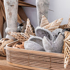 Étoile de Noël en paille | À cinq branches