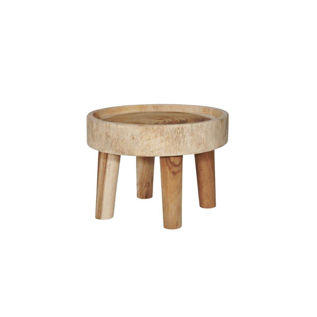Table basse en bois de Suar | 50x35cm