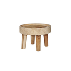 Table basse en bois de Suar | 50x35cm