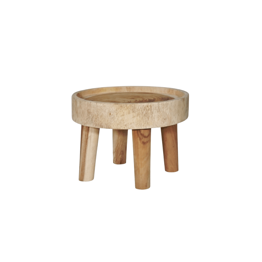 Table basse en bois de Suar | 50x35cm