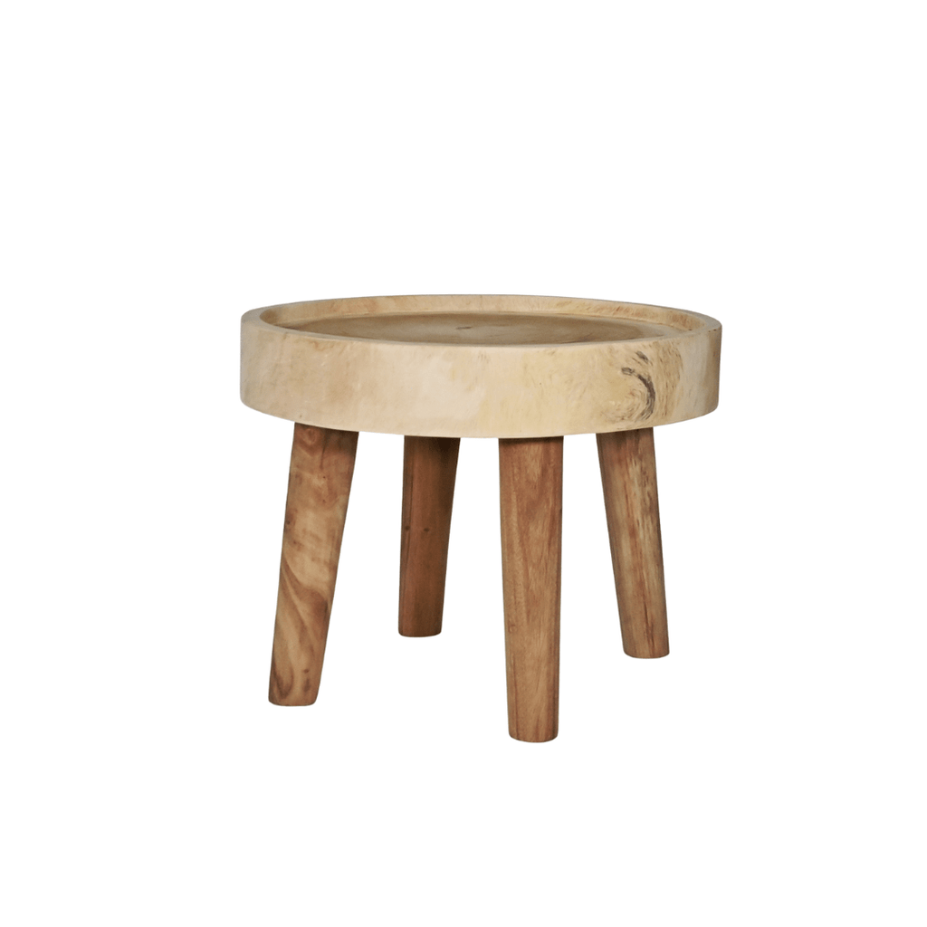 Table basse en bois de Suar | 60x45cm
