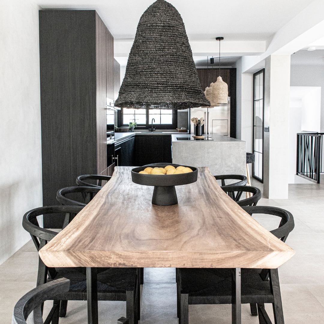 Table à manger en bois de Suar | 250cm