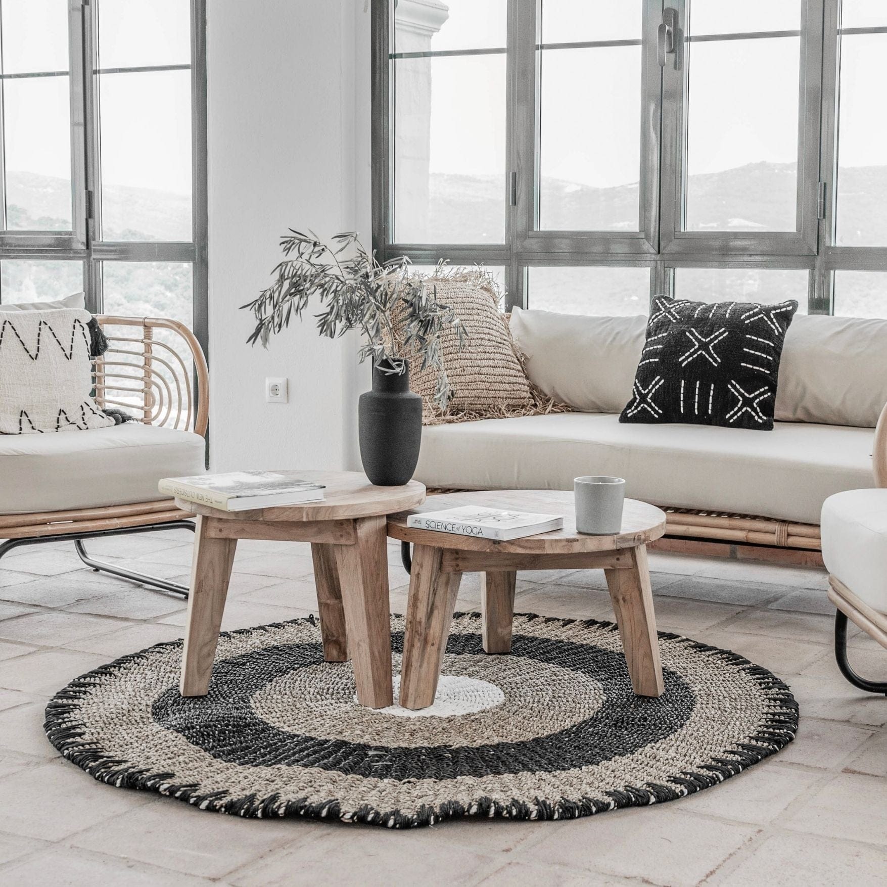 Tapis rond Suri | 200cm