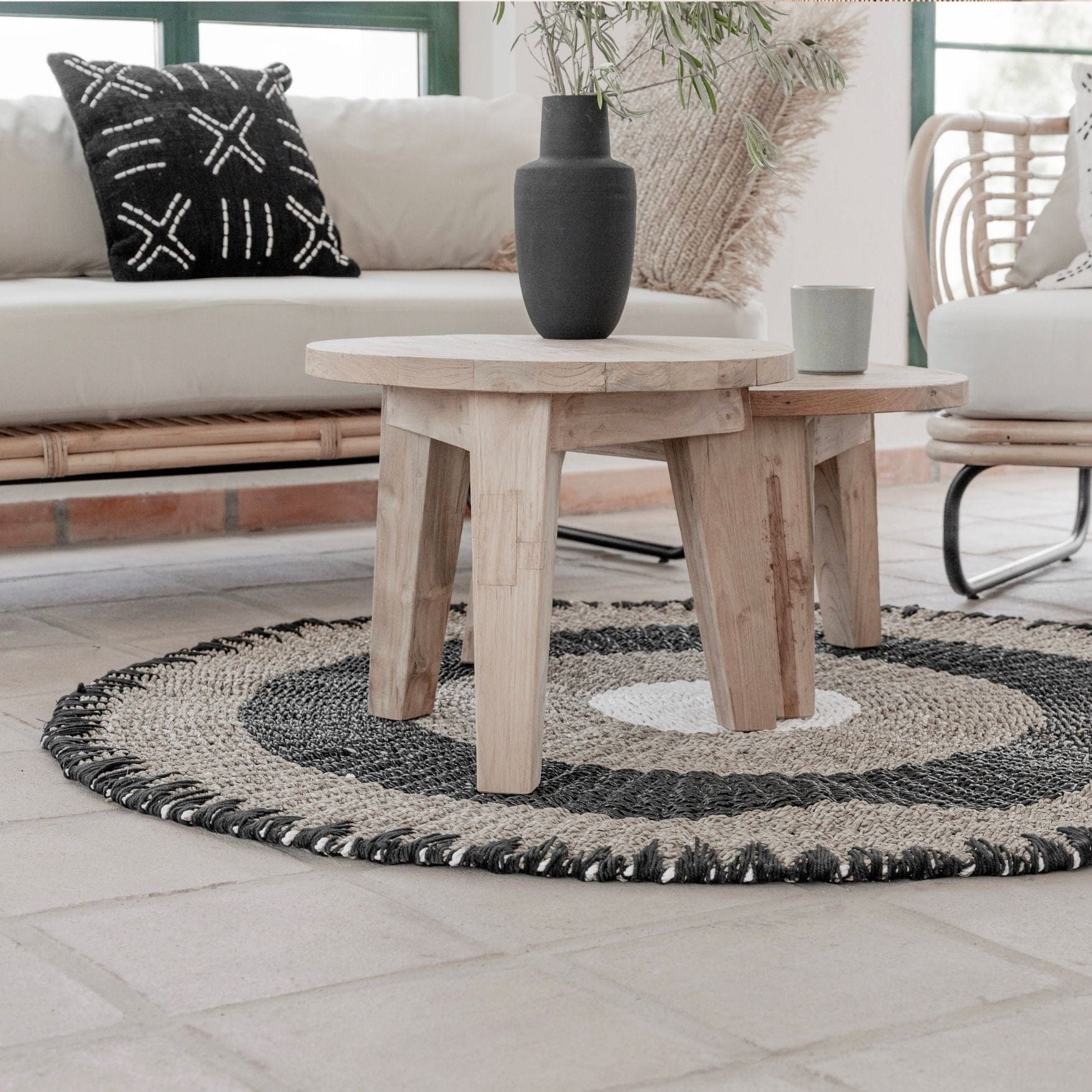 Tapis rond Suri | 200cm
