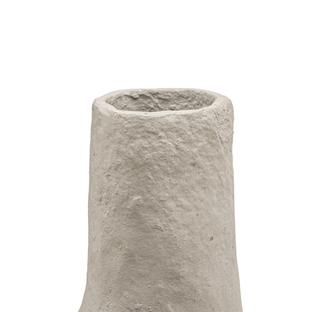 Vase Tahlia avec col sculpté