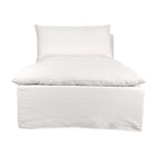 Canapé Chaise Longue en Lin Tarifa | 105x160x80cm