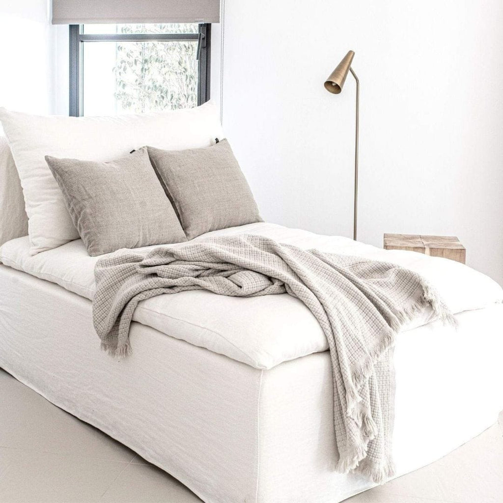 Canapé Chaise Longue en Lin Tarifa | 105x160x80cm