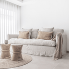 Canapé en lin Tarifa | 240 cm