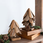 Sapin de Noël en teck