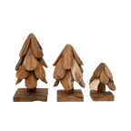 Sapin de Noël en teck