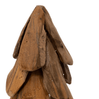 Sapin de Noël en teck