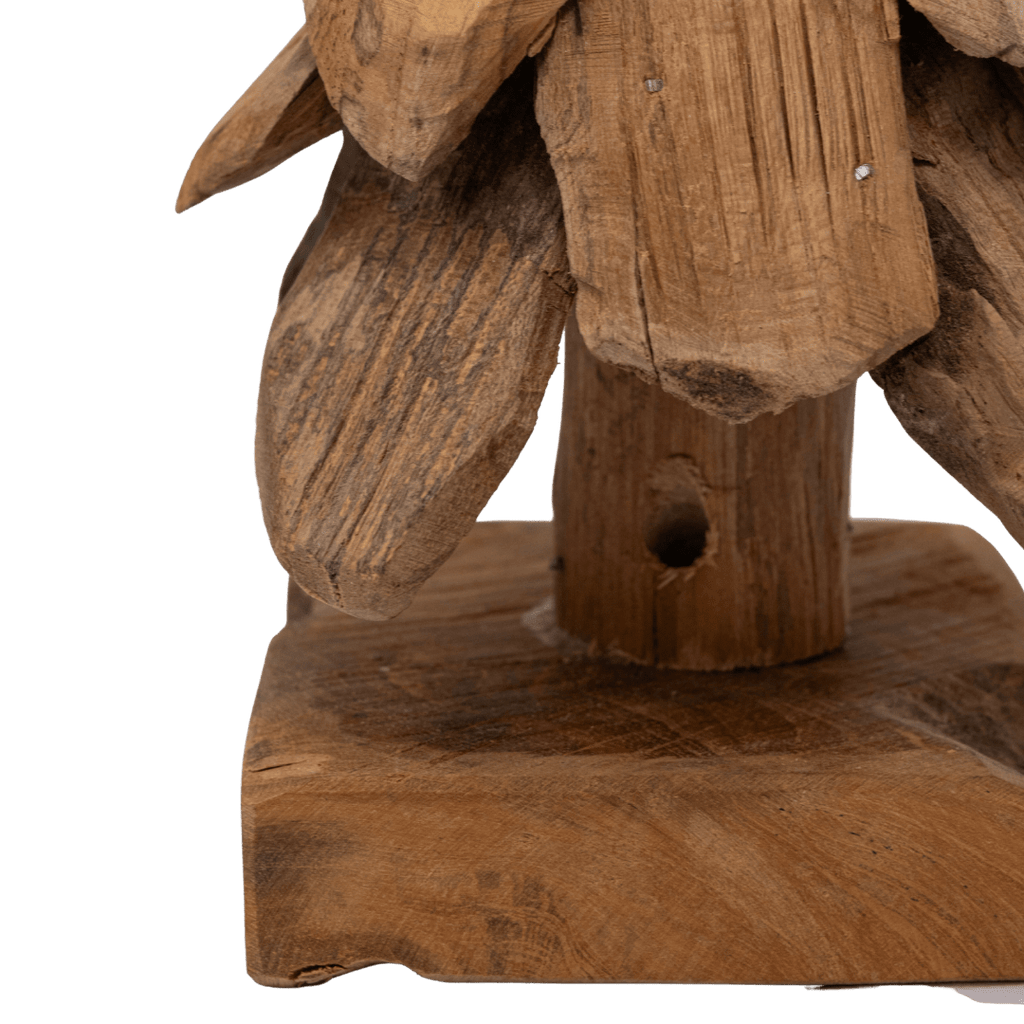 Sapin de Noël en teck