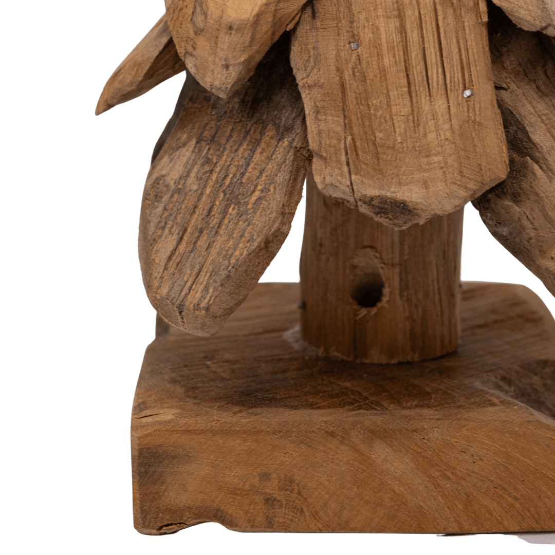 Sapin de Noël en teck