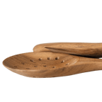 Ensemble de cuisine en teck, 3 pièces | 31cm