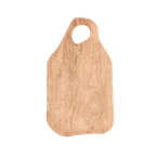 Planche à découper en teck | Abstrait | 30cm