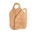 Planche à découper en teck - Abstrait | 40cm