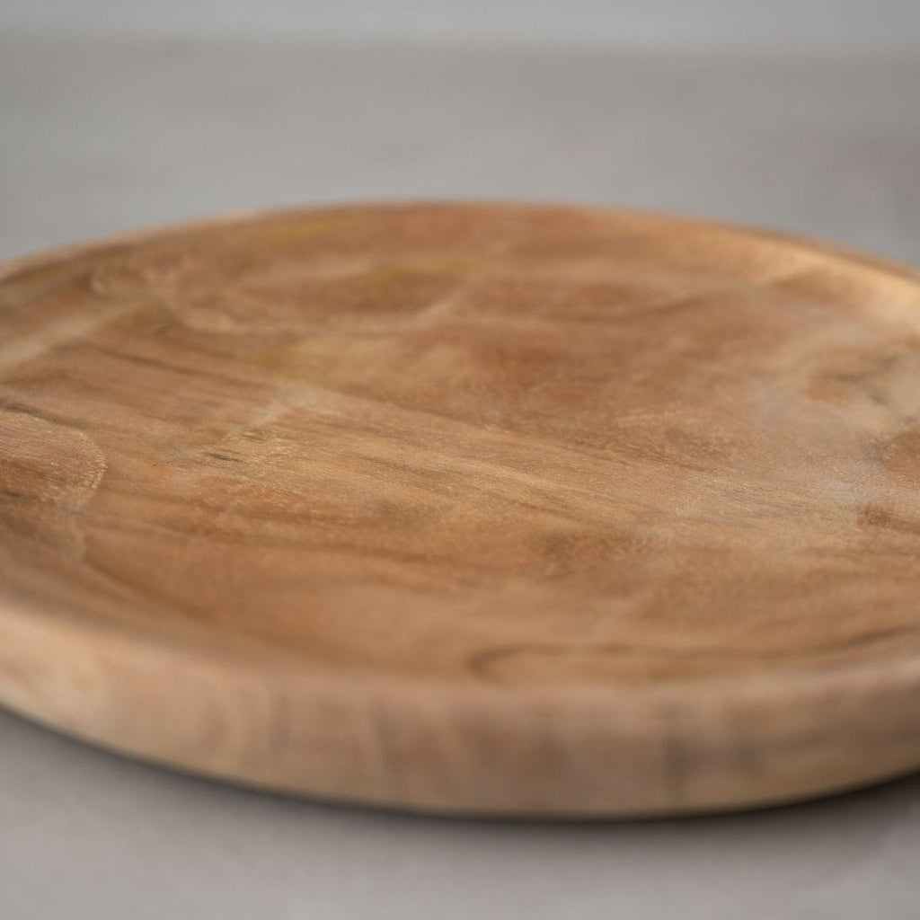 Assiette en teck | 25cm