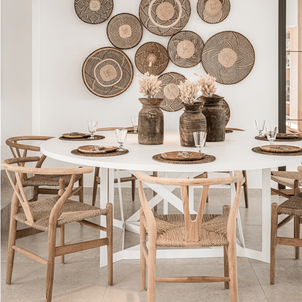 Assiette en teck | 25cm