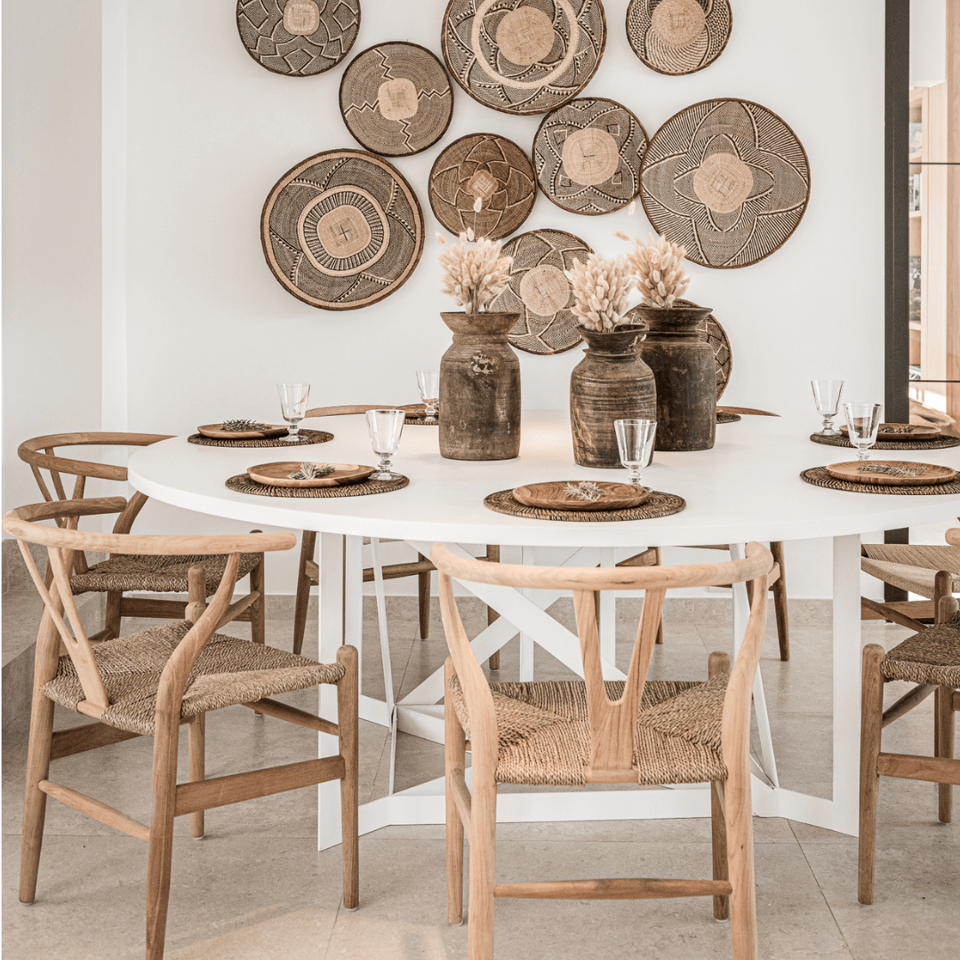 Assiette en teck | 25cm