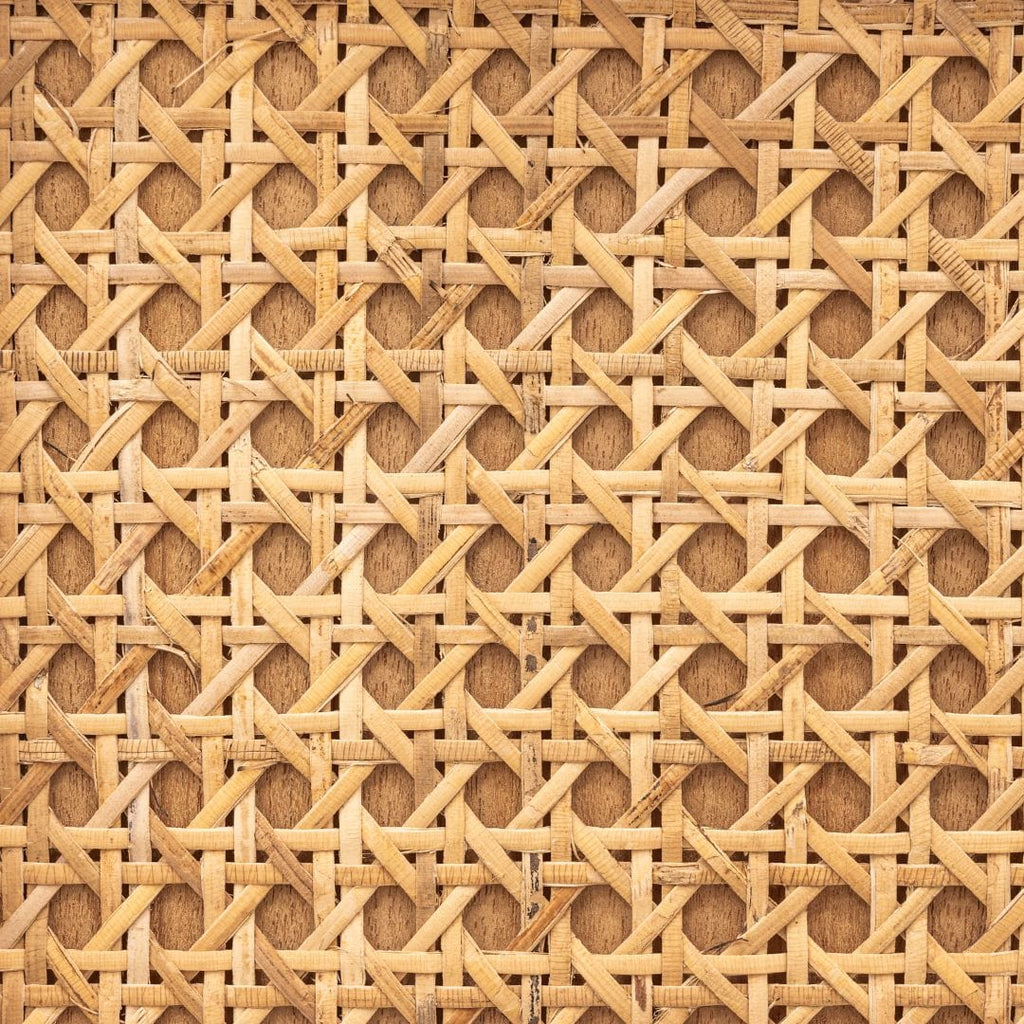 Armoire en teck et rotin