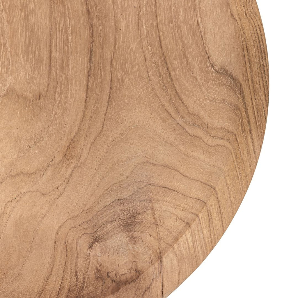 Bol de service en teck | 40x6cm