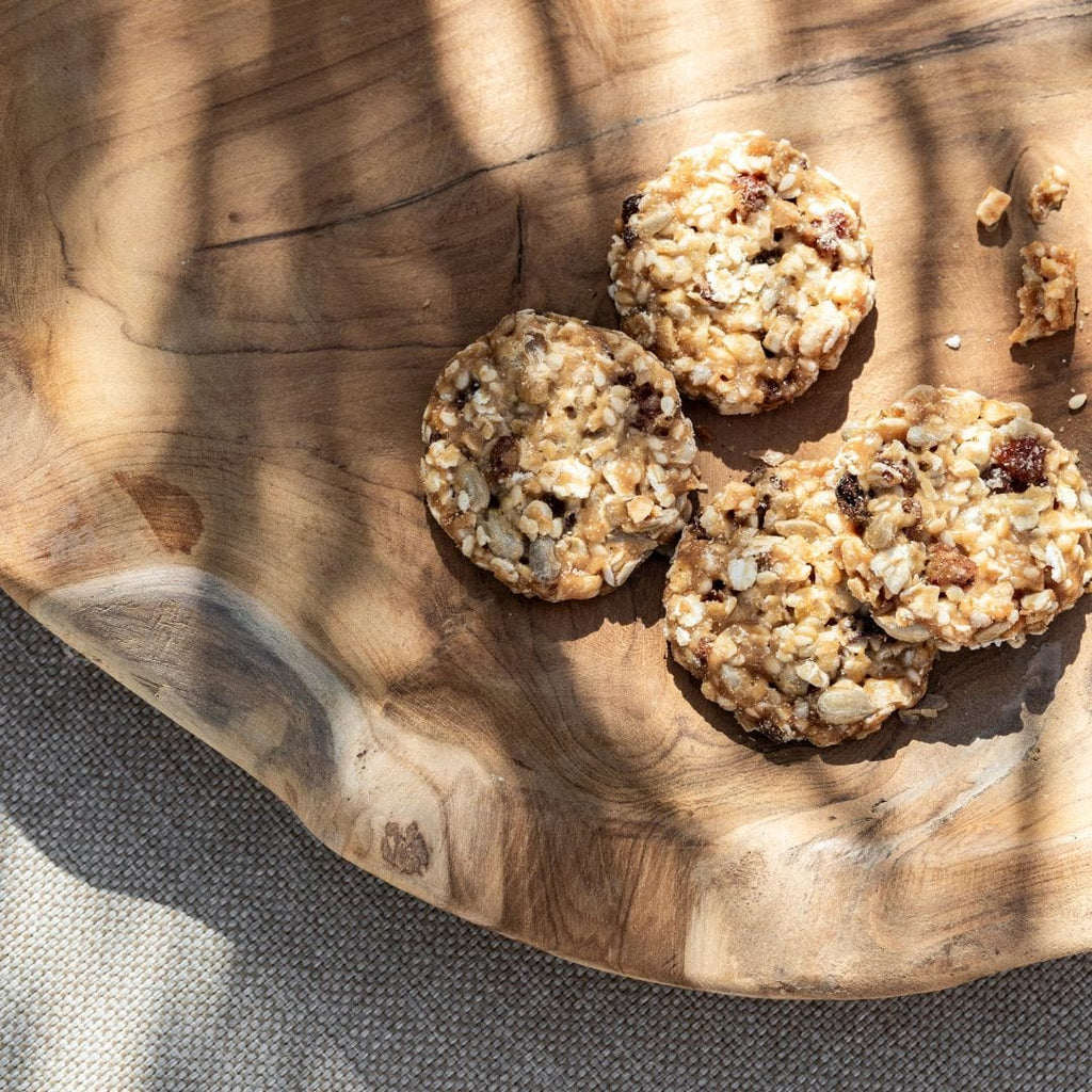 Assiette de service en teck | 30x6cm