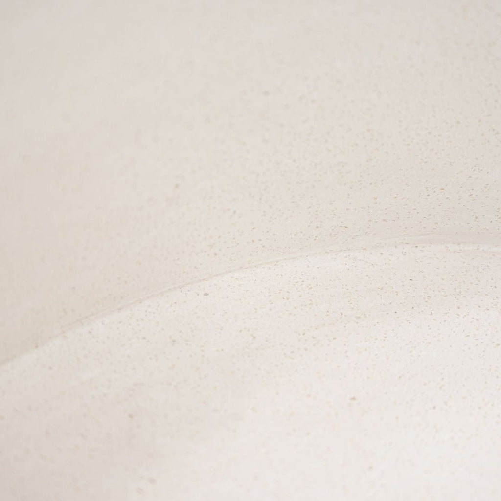 Lavabo en terrazzo Luna | Ivoire