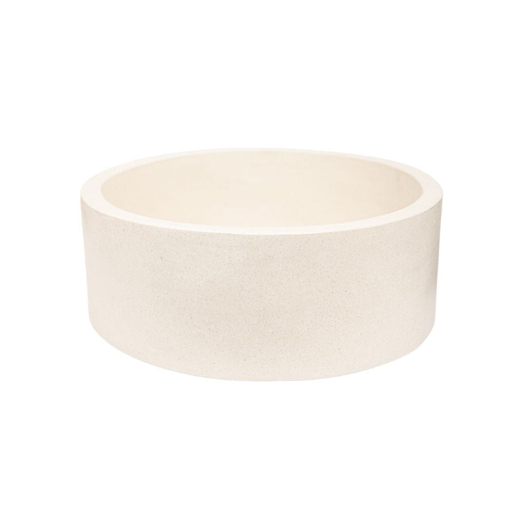 Lavabo en terrazzo Luna | Ivoire