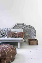 Couverture PomPom | Gris clair | 300x200cm