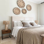 Lampe de table en bois | Naturel