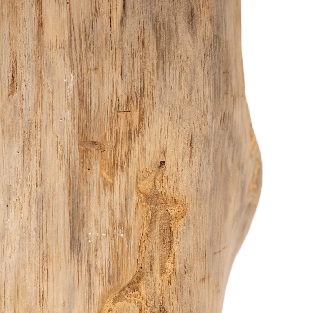 Lampe de table en bois | Naturel