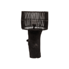 Lampe de table en bois | Noire