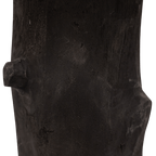 Lampe de table en bois | Noire