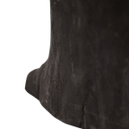 Lampe de table en bois | Noire