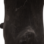 Lampe de table en bois | Noire