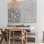 Lampe de plafond Mallorca | Naturel | 60cm