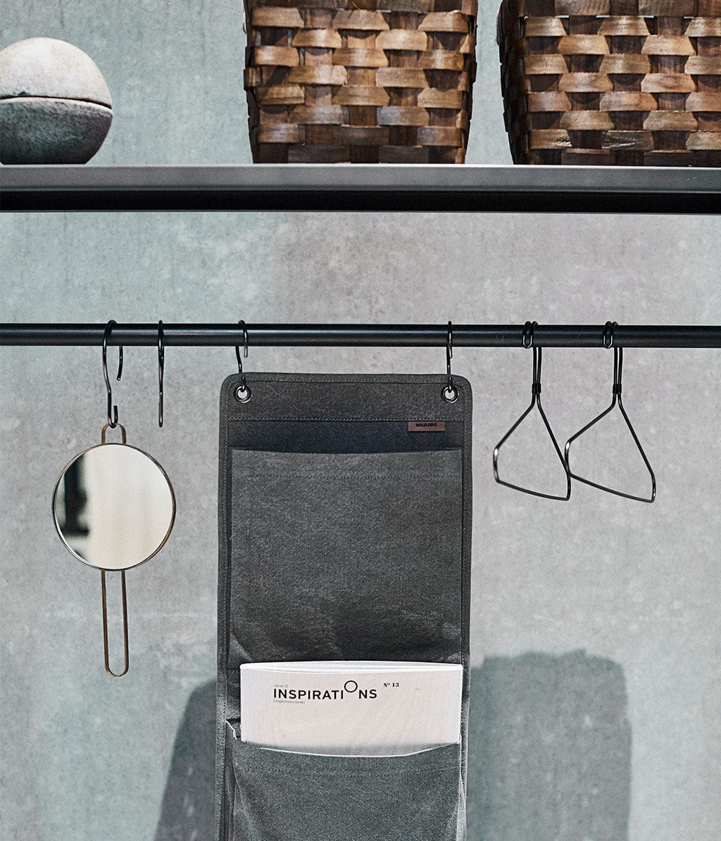 Porte-vêtements Tulum | Noir 100x40x185cm